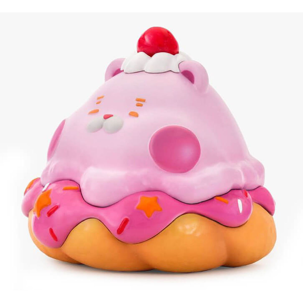 Mini Kakigoori Kuma Strawberry Sorbet Donut