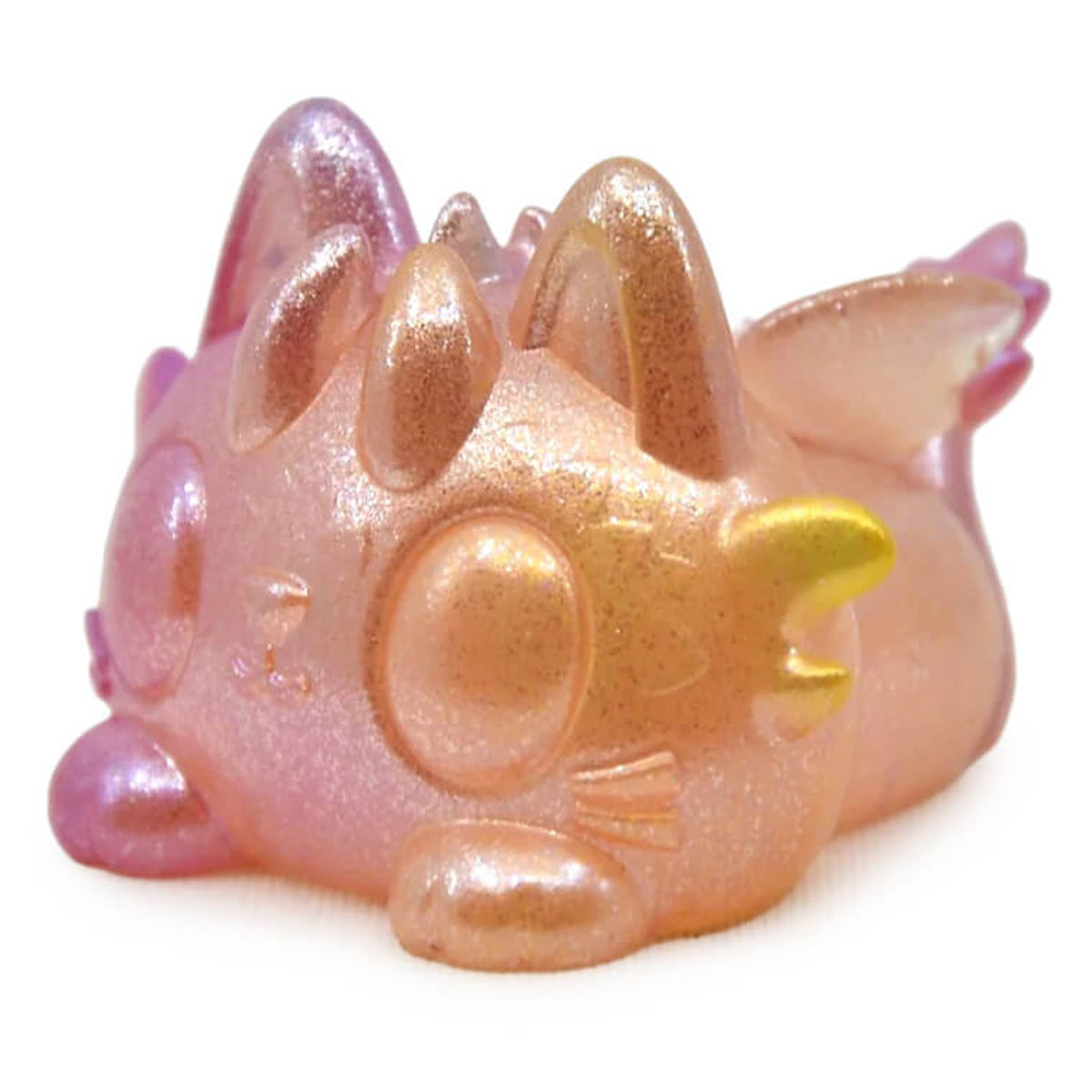 Mini Kitty Dragons Pink Orange Fire