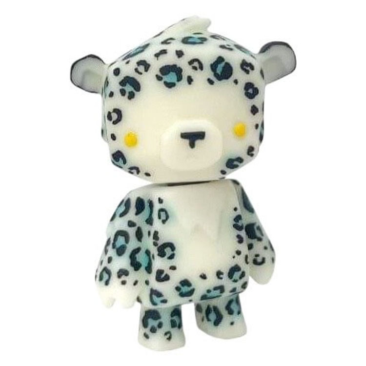 Mini Kuma Cub Blue Puma Patterned by Dead Beat City (Barnaby Purdy)