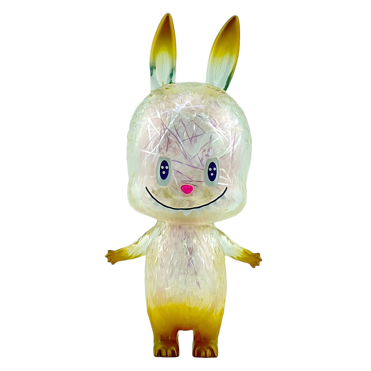 Mini Labubu Gold Flash