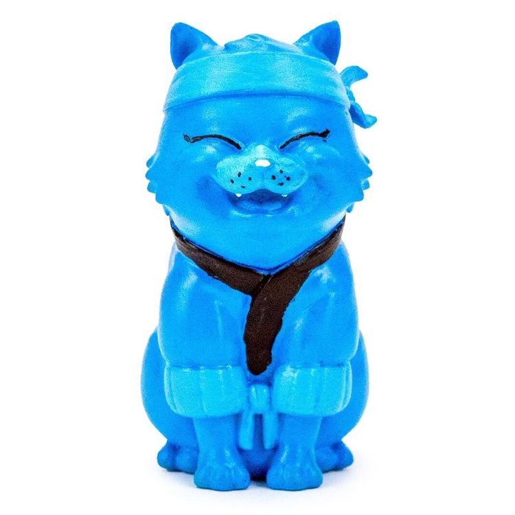 Mini Meowster Blue by Vincent Trinidad