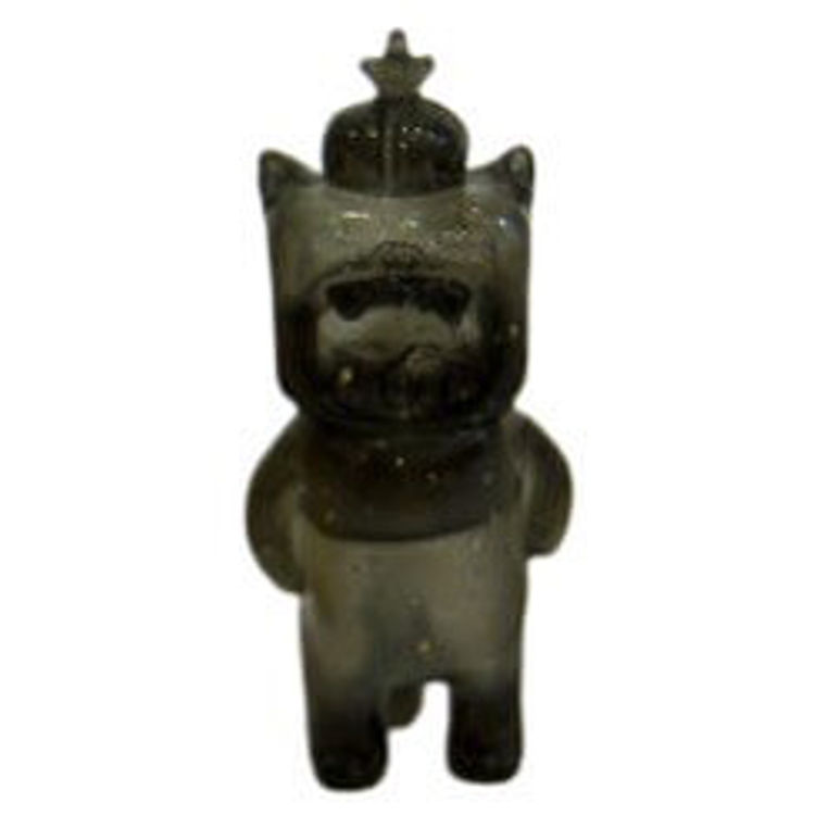 Mini Neko (with Teeth) - clear black by Dehara Yukinori