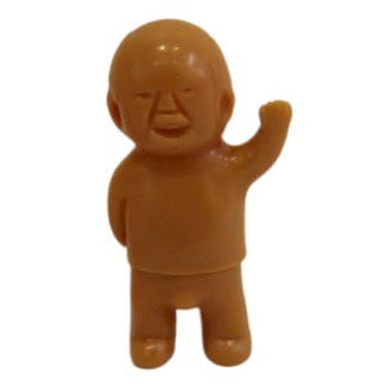 Mini Satoshi-Kun - unpainted brown by Dehara Yukinori
