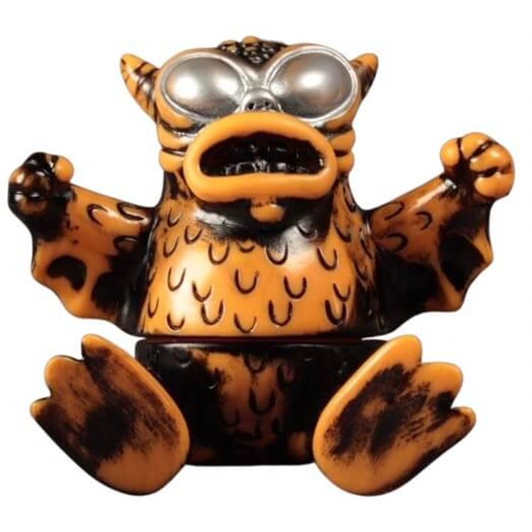 Mini Sitting Greasebat - Candy Corn by Monster Worship