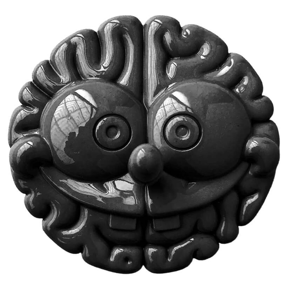 Mini Sponge Brain Black