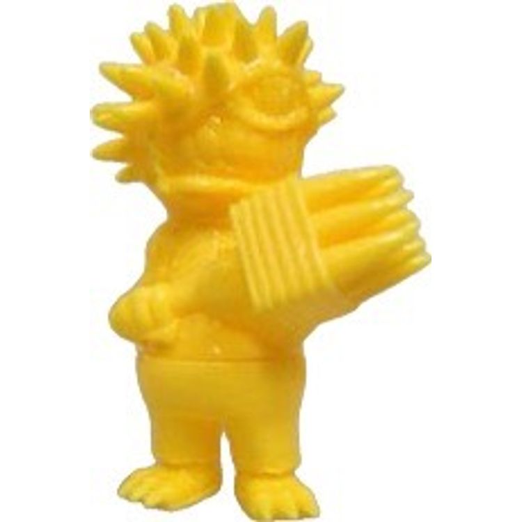 Mini Thorn Ball-Man - unpainted yellow by Cure Toys