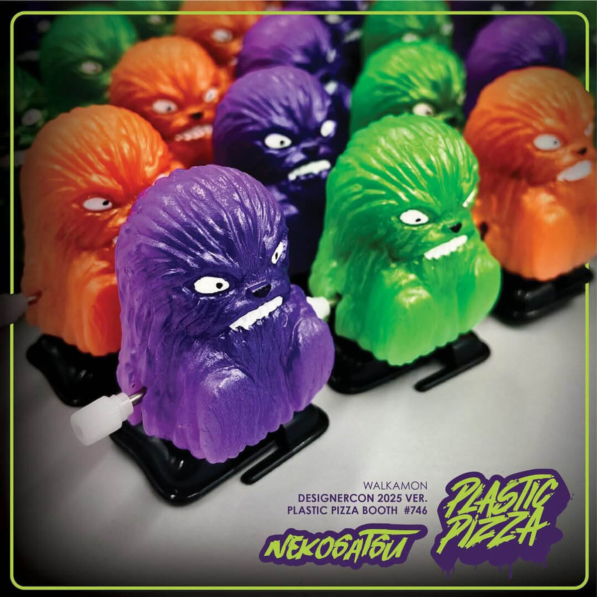 Mini Walking Baccamons (Walkamons) Purple