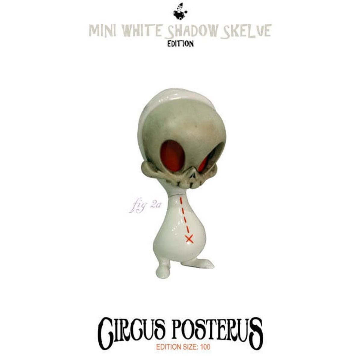 Mini White Shadow Skelve