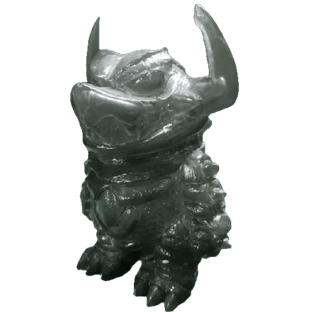 Mini fake Desutodon smoked clear molded