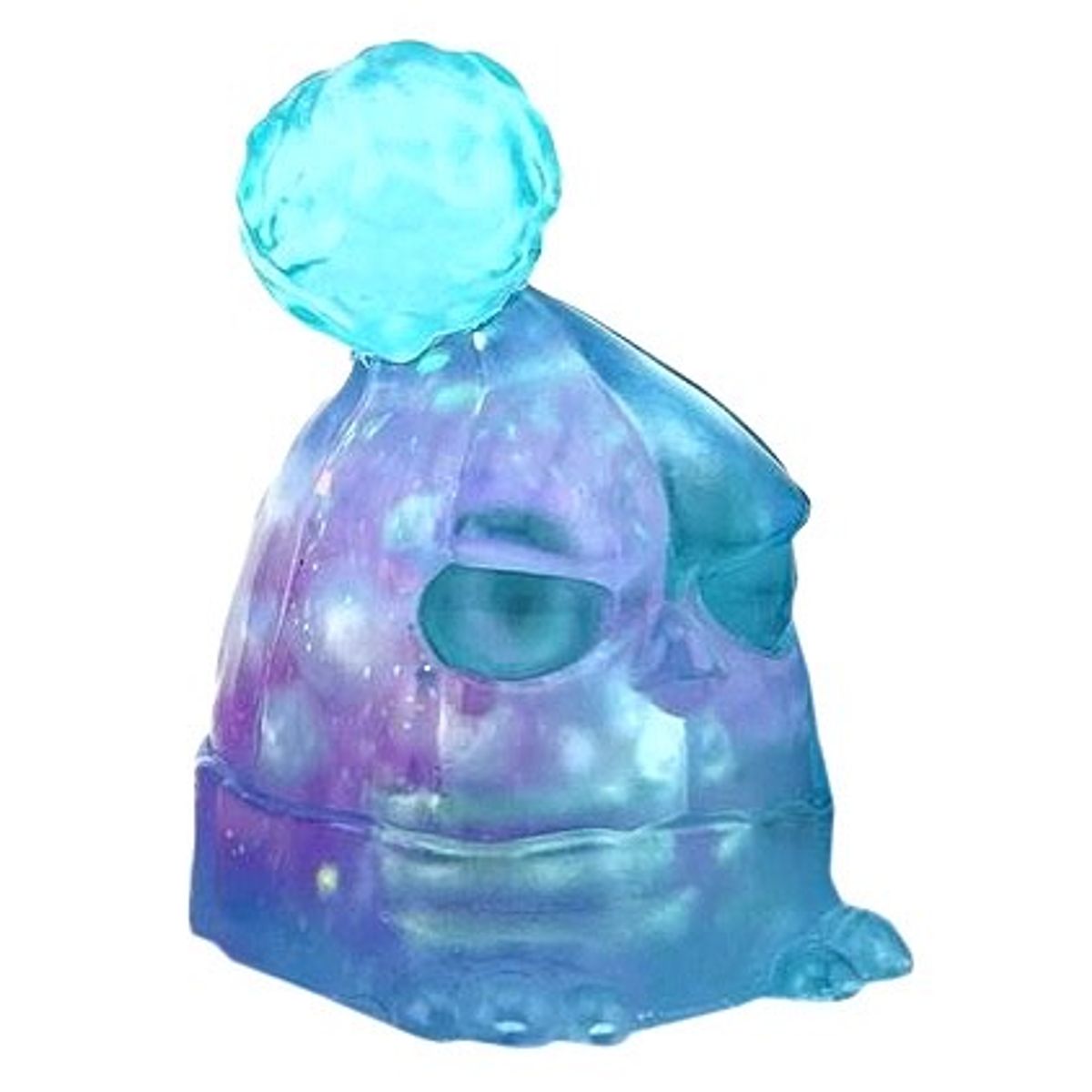 Minorly Misaligned Double Cast Birdz (Clear Blue)