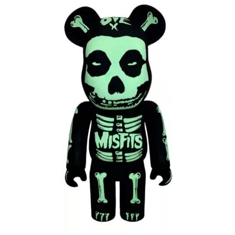 Misfits Bearbrick by Gabbie Custom Art