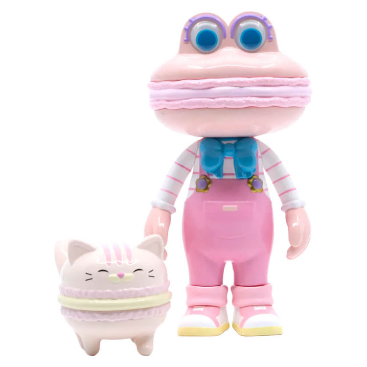 Miss Macaron & Strawberry Cat by Happi Class