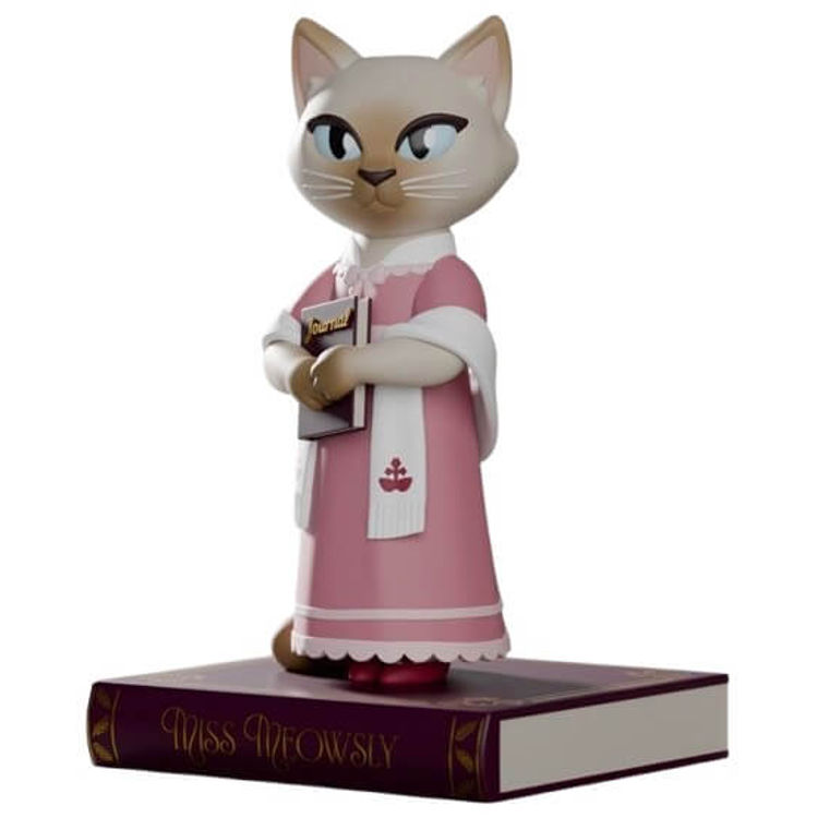 Miss Meowsly by Anna Corcoran