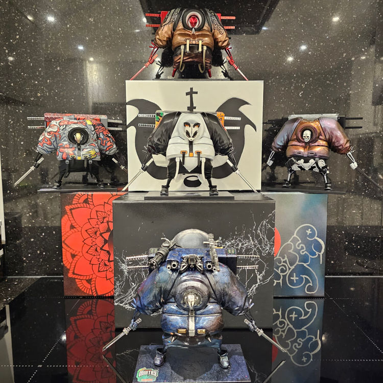 Mister Mistry's DCON 24 Exclusives Customs by Mister Mistry