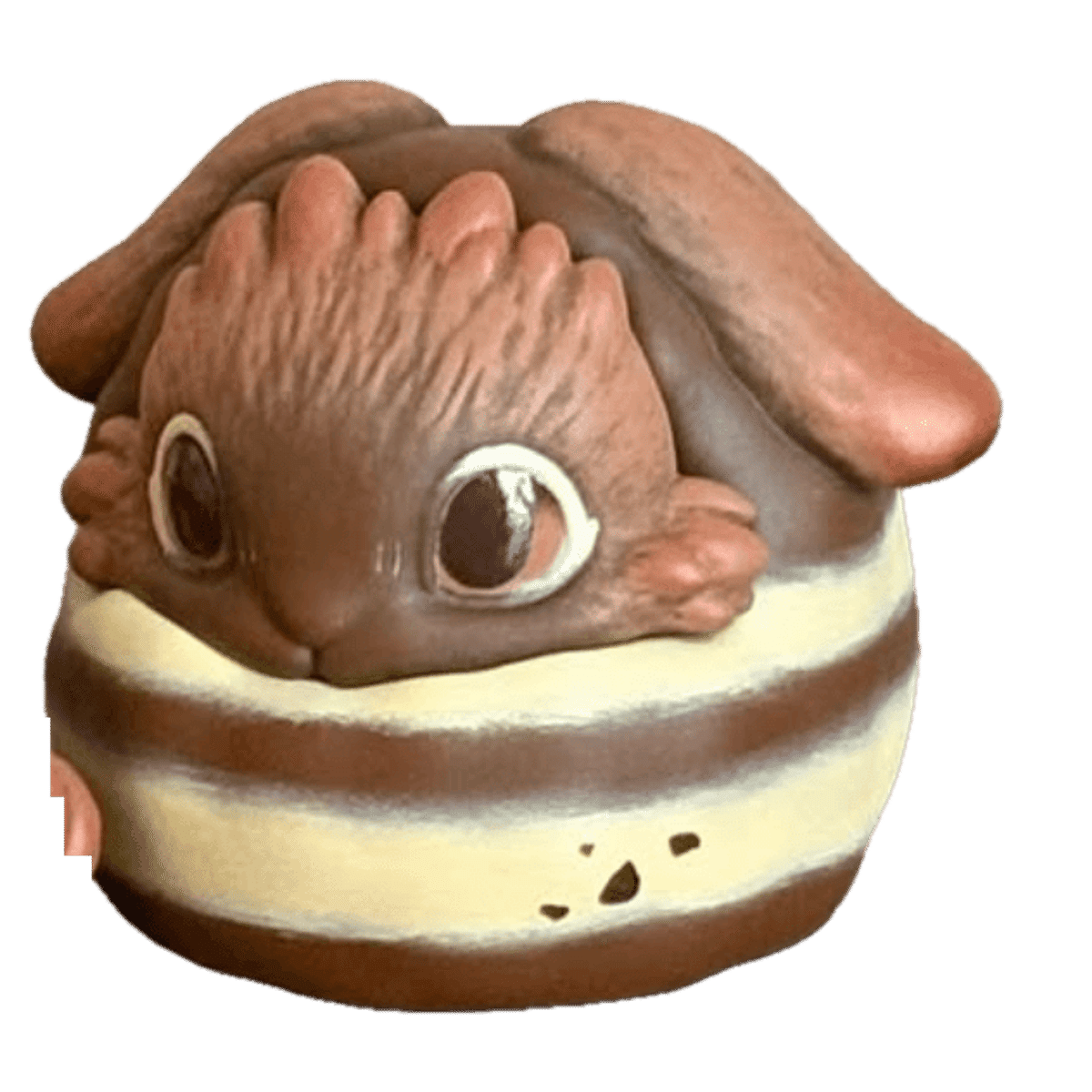 Mocha Little Cake Raby (hand-painted)