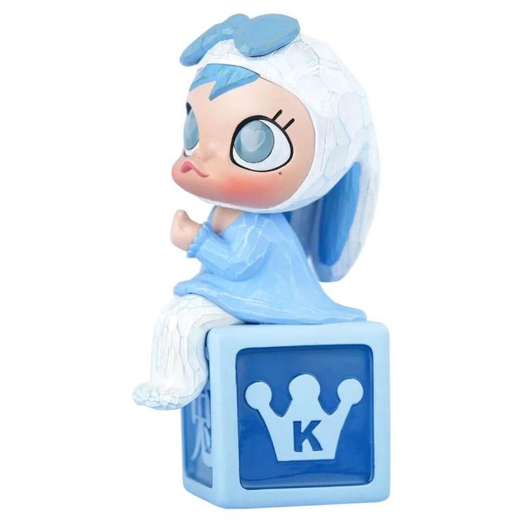 Molly Moon Rabbit Silent Blue by Kenny Wong