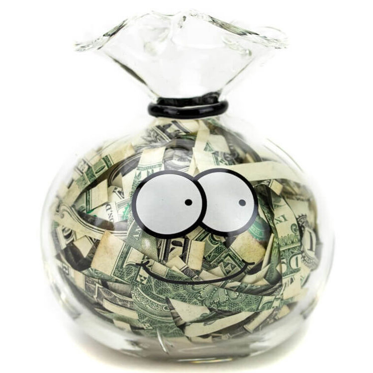 Money Bag Boys #1 by Just Another Glassblower (JAG)