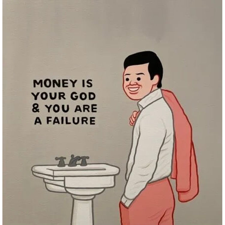 Money Is Your God by Joan Cornellà