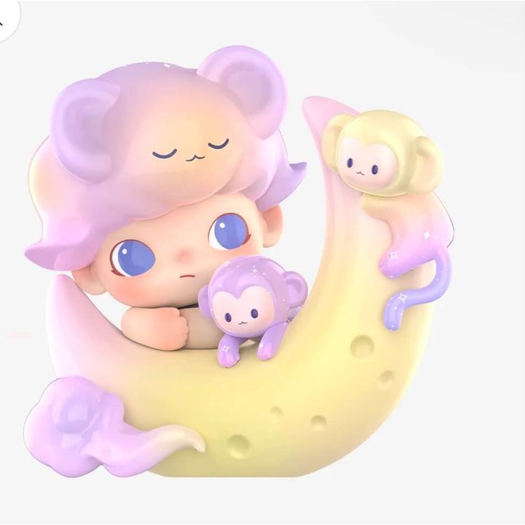 Monkey Catches the Moon (Secret) by Dimoo World (Ayan Tang)