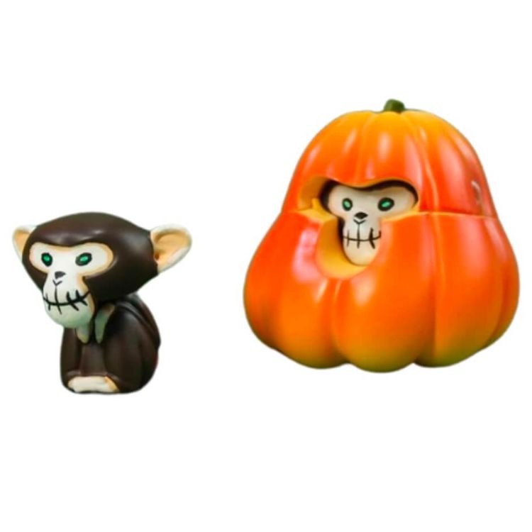 Monkey Fruit Pumpkin 2.0 by Johnny Sheep