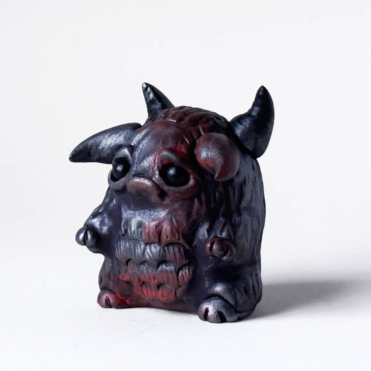 Monmon - Tiny Monster (Rusty Metal) by The Pickled Pumpkin (formerly Persnickety Dirigible)