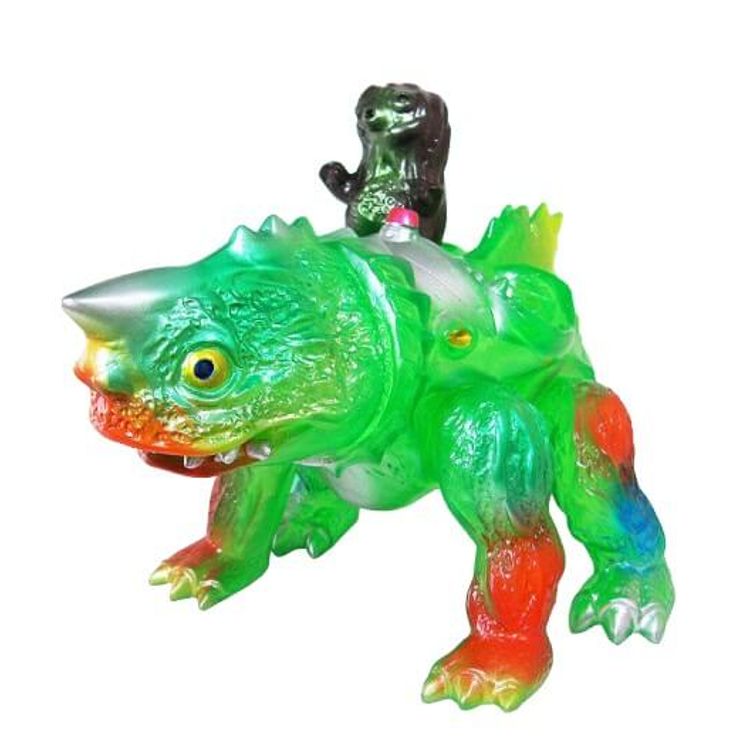 Monster Patrol Car - Transparent Green by Elegab