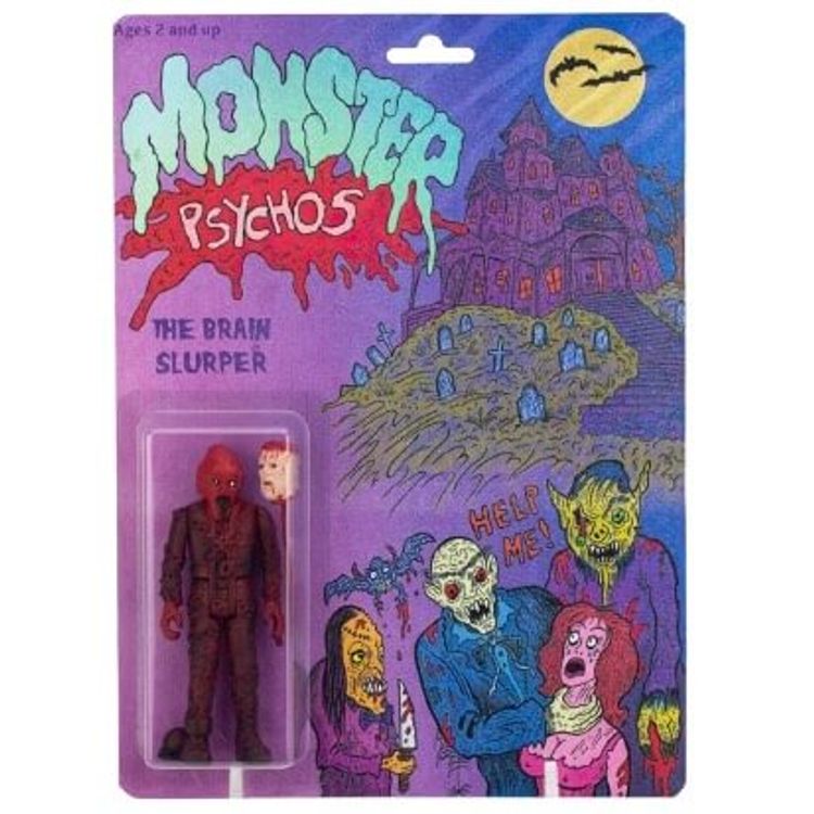 Monster Psychos The Brain Slurper by SnappFink