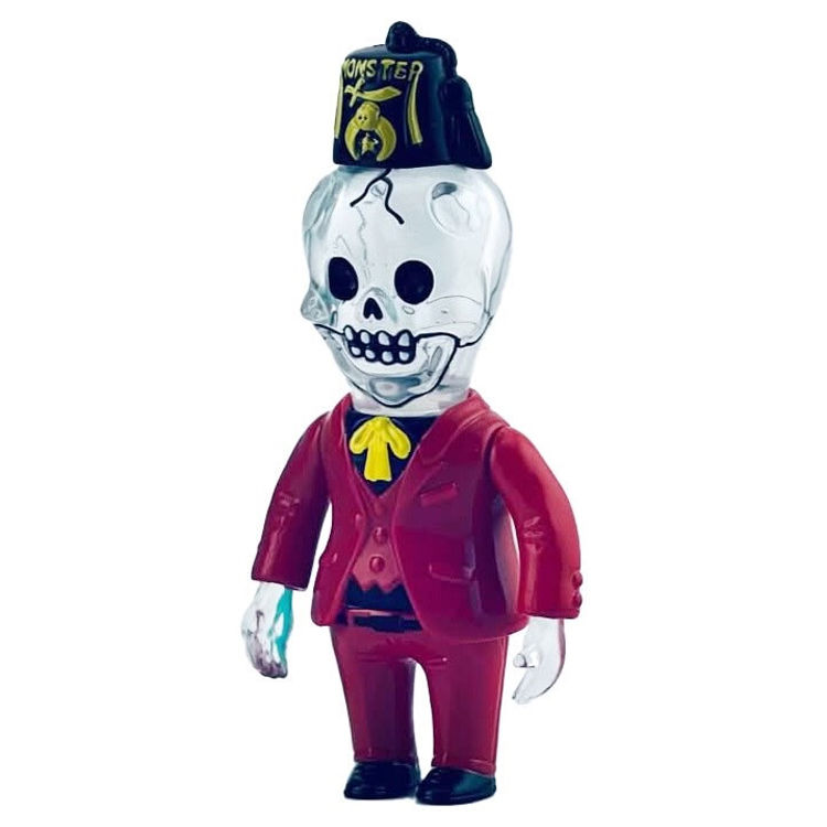 Monster World Bonehead Clear Mini by Knuckle (Little Chop Design)
