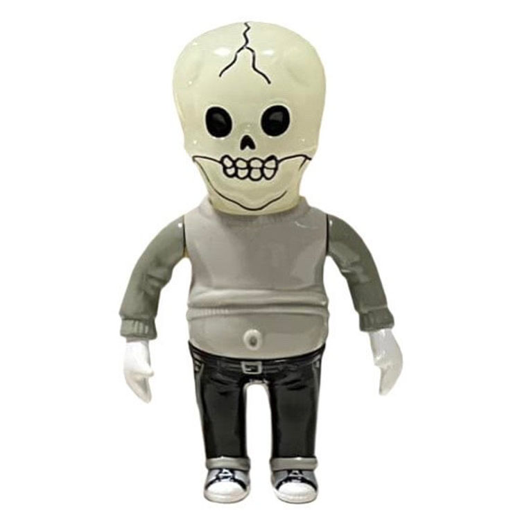 Monster World Bonehead Mini Gray (Chase) by Knuckle (Little Chop Design)