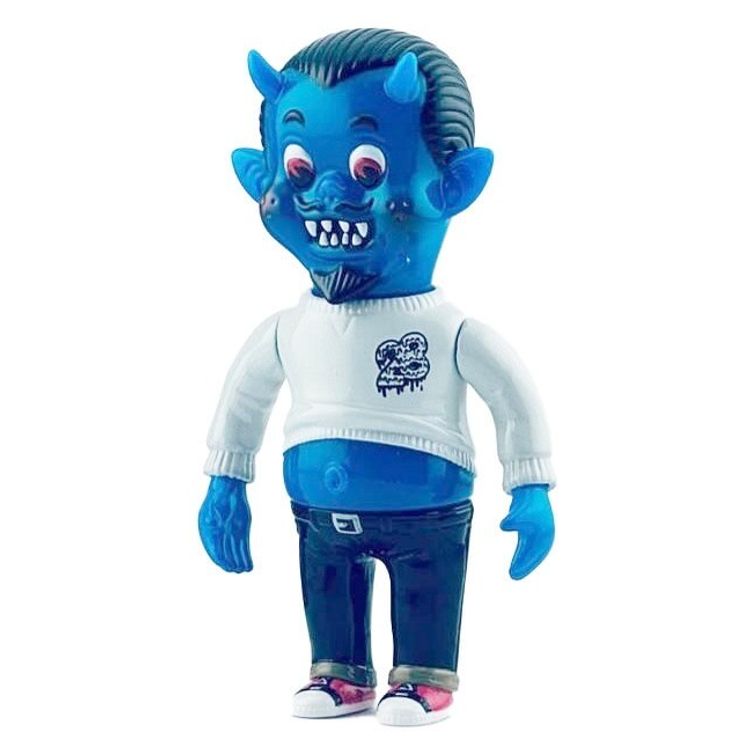 Monster World Lil Diablo Blue Mini by Knuckle (Little Chop Design)