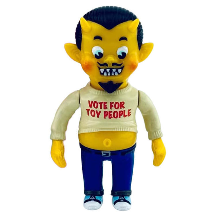 Monster World Lil Diablo Voter Toy People Mini by Knuckle (Little Chop Design)