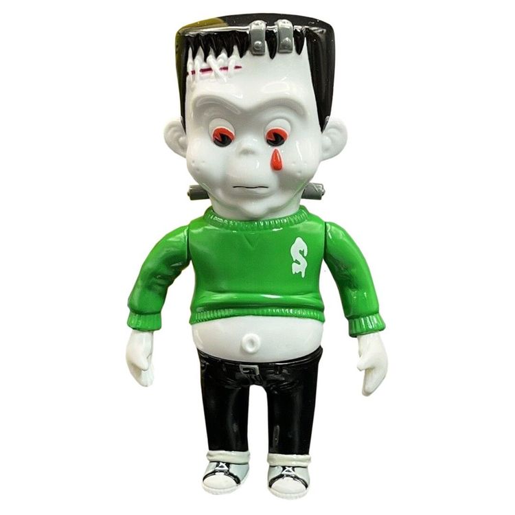 Monster World Lil Franky White Mini by Knuckle (Little Chop Design)