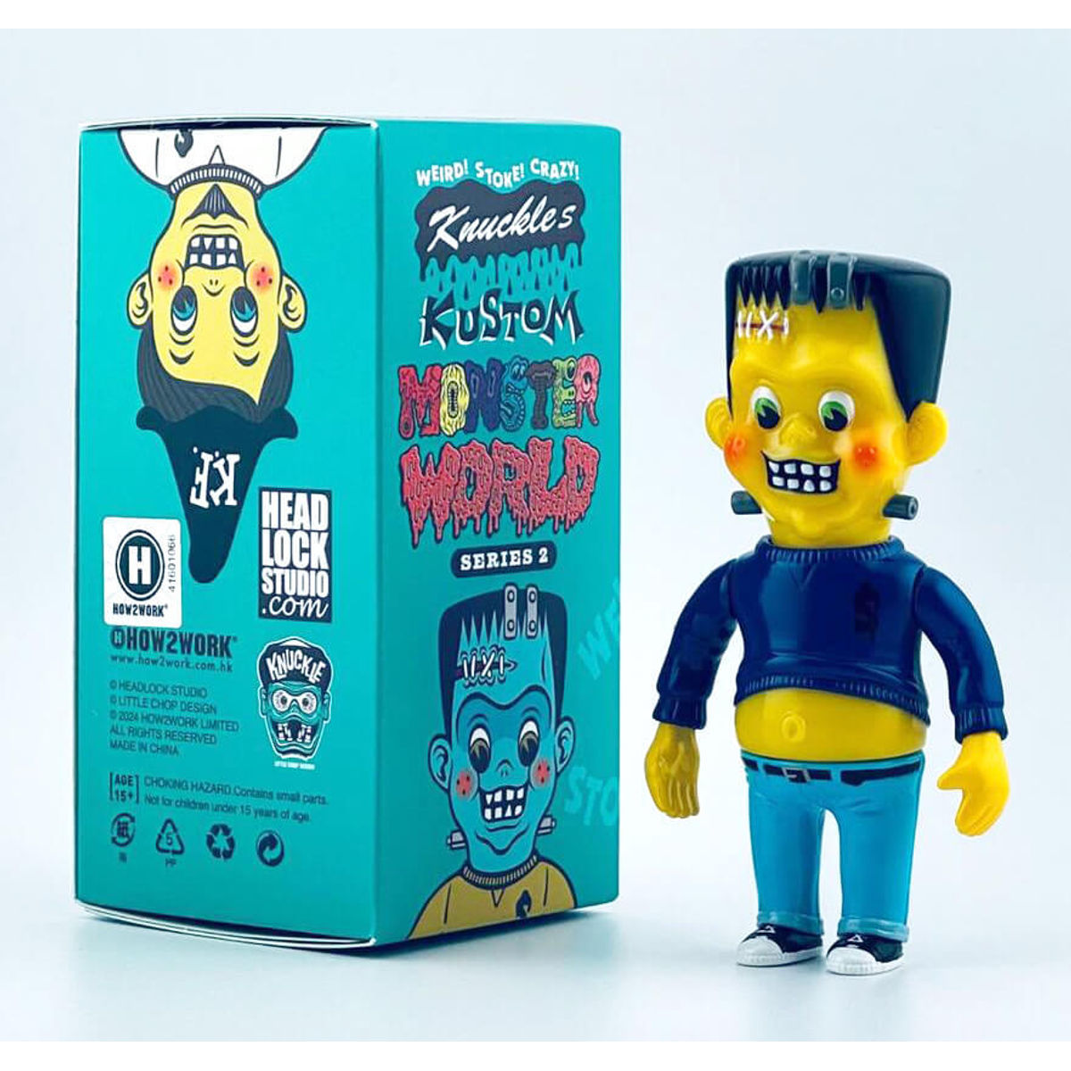 Monster World Lil Franky Yellow Mini