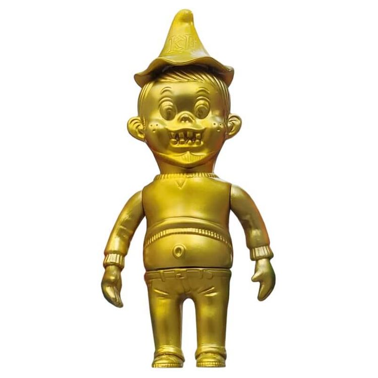 Monster World Mini Knuckle Kun Gold (Super Chase) by Knuckle (Little Chop Design)