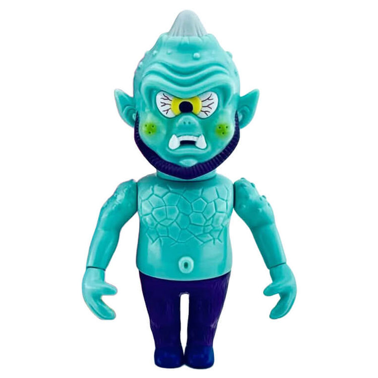 Monster World Psycho Eye Blue Mini by Knuckle (Little Chop Design)