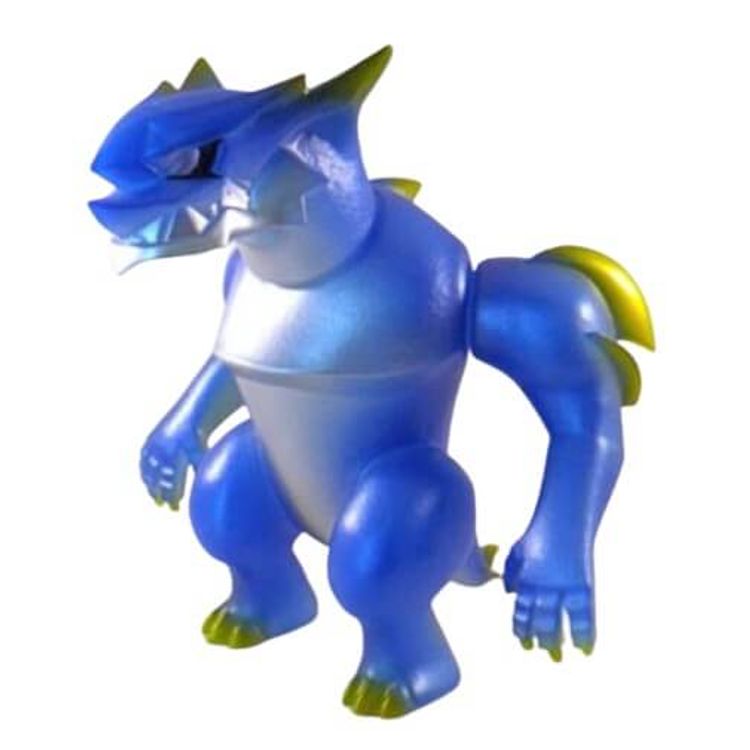 Monster ZABAAAAAN (The Boo § § § § fans) custom - Yurakucho blue (fin part gold paint) by Dokutoku 460