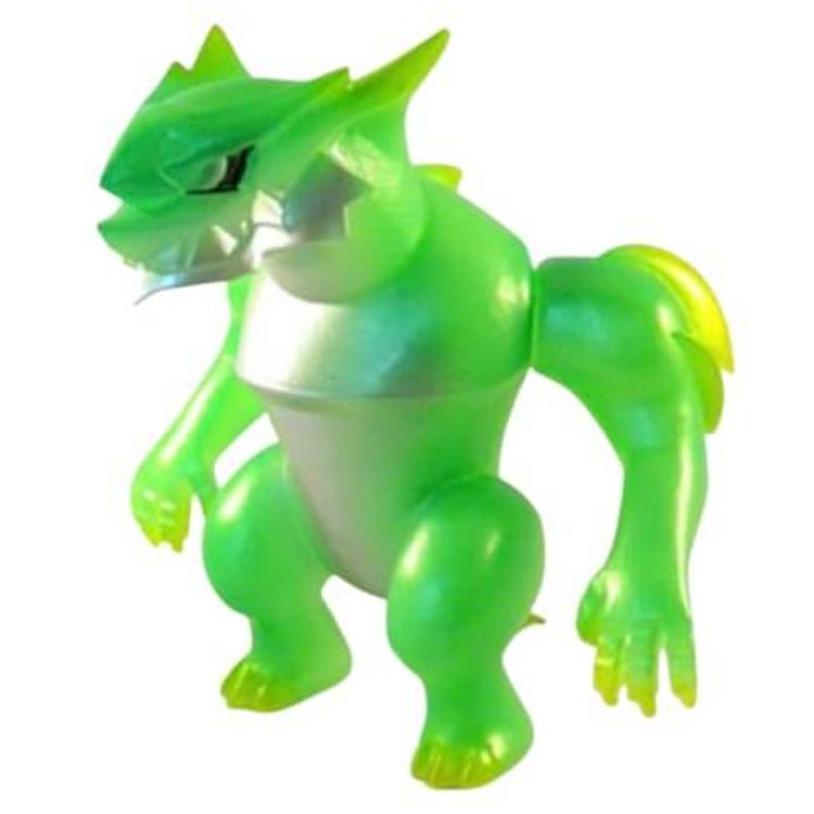 Monster ZABAAAAAN (The Boo § § § § fans) custom - Yurakucho green (fin part gold paint) by Dokutoku 460