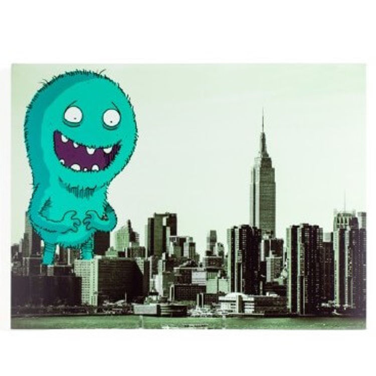 Monster in the city (green) by Onorio D’Epiro