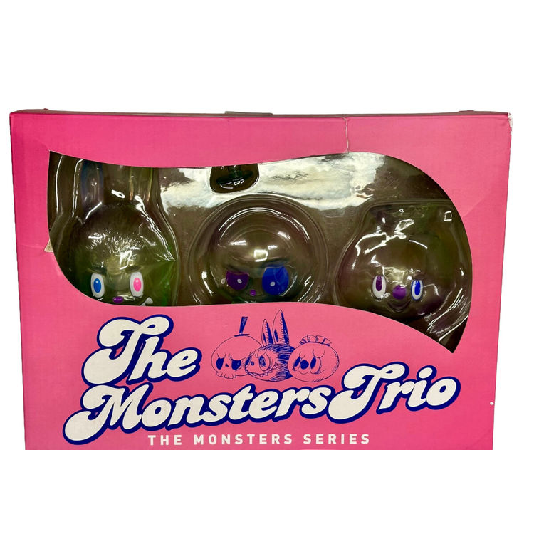 Monsters Trio (labubu, tycoco, spooky) by Kasing Lung