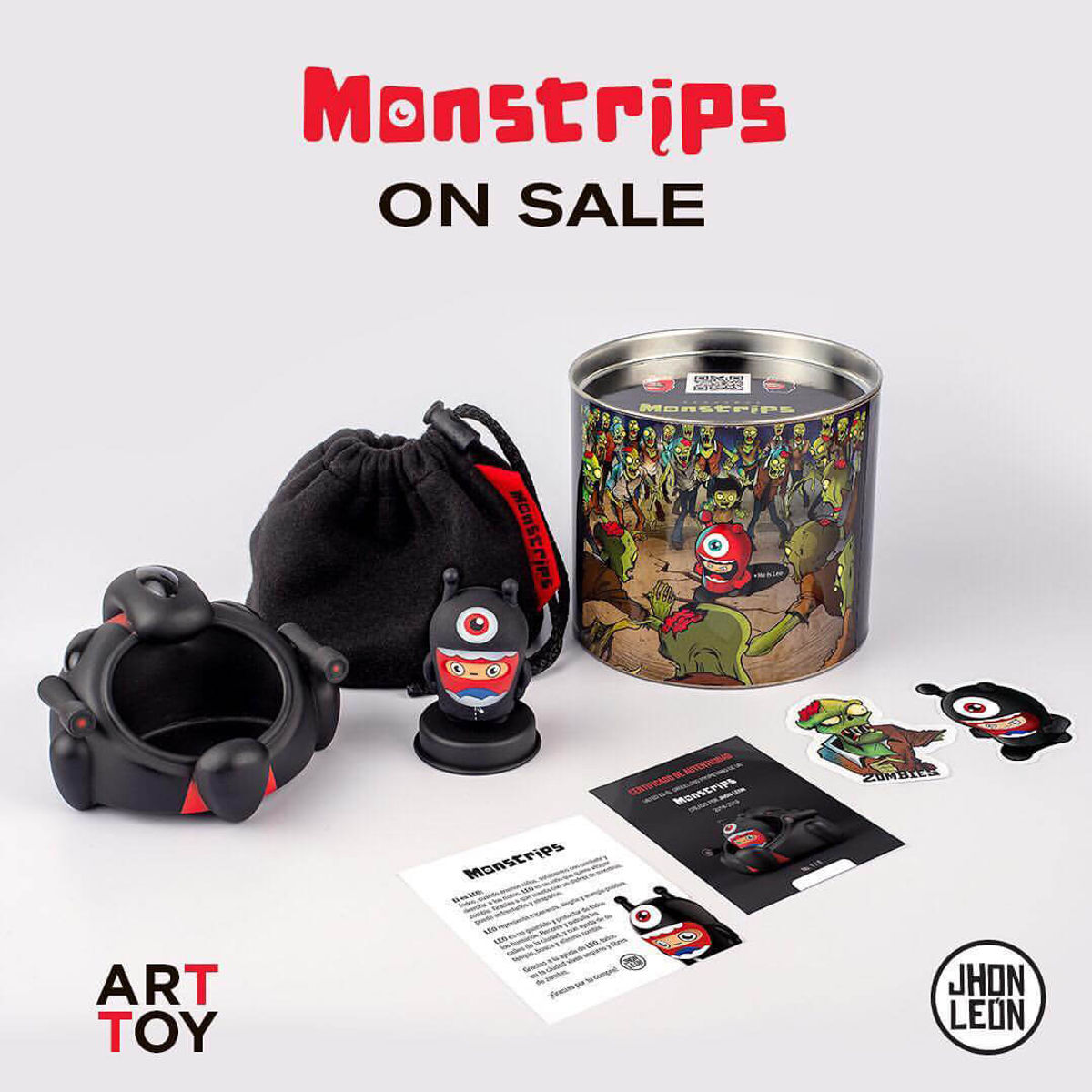 Monstrips Black Set