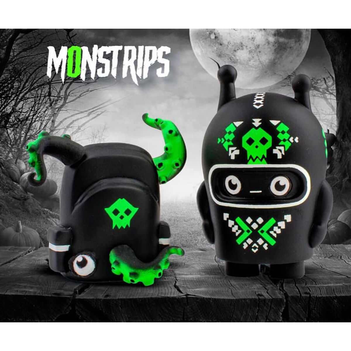 Monstrips Day of the Dead Green