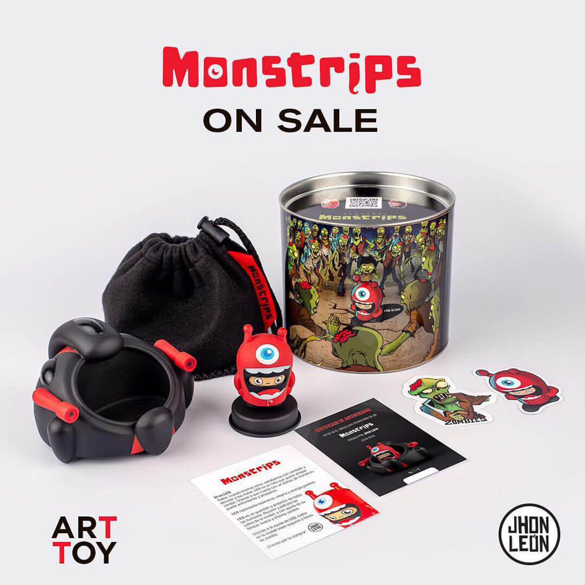 Monstrips Red Set