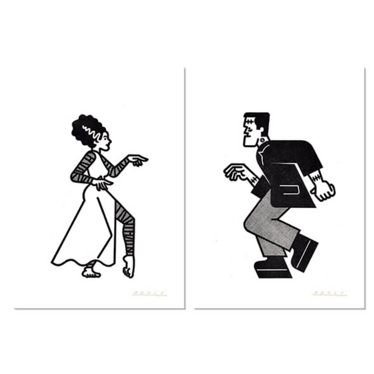 Monstruous Dancing Duo