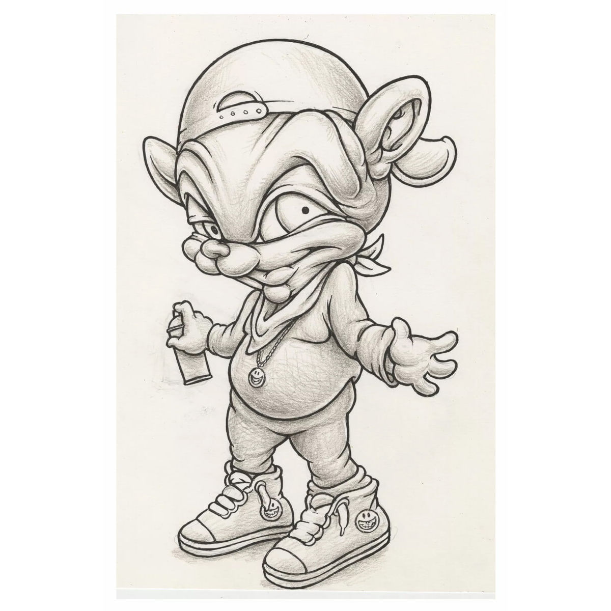 Montana Mouse (Drawing)