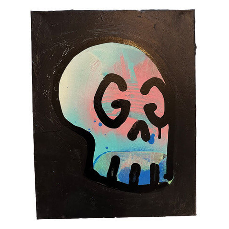 Moon Mist Skull by Trevor Andrew