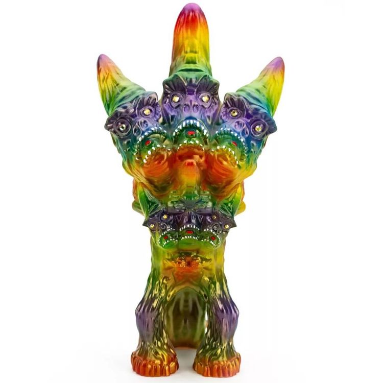 Moon Monster 666 XXL - Gold Chrome Rainbow by Zimot