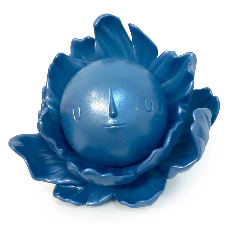 Moonflower Steel Blue by Yoskay Yamamoto