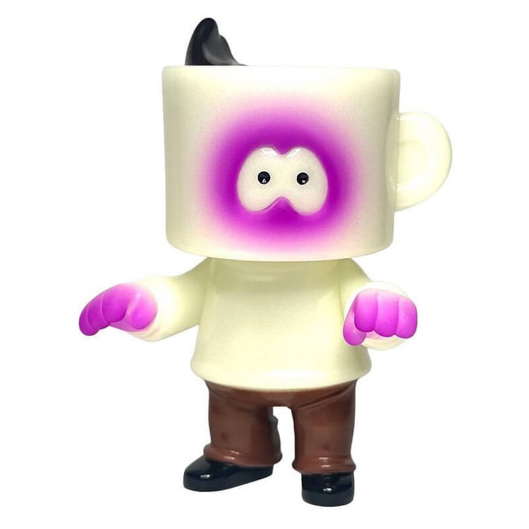 Morning Dead Cuppun Purple GID by Human Robot