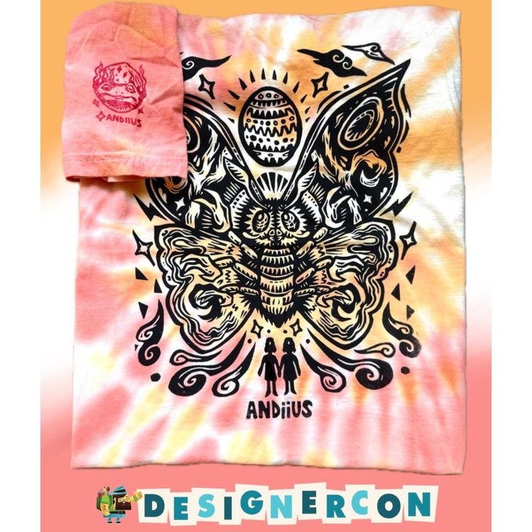 Mothra! Tie Dye Shirt by ANDIIUS