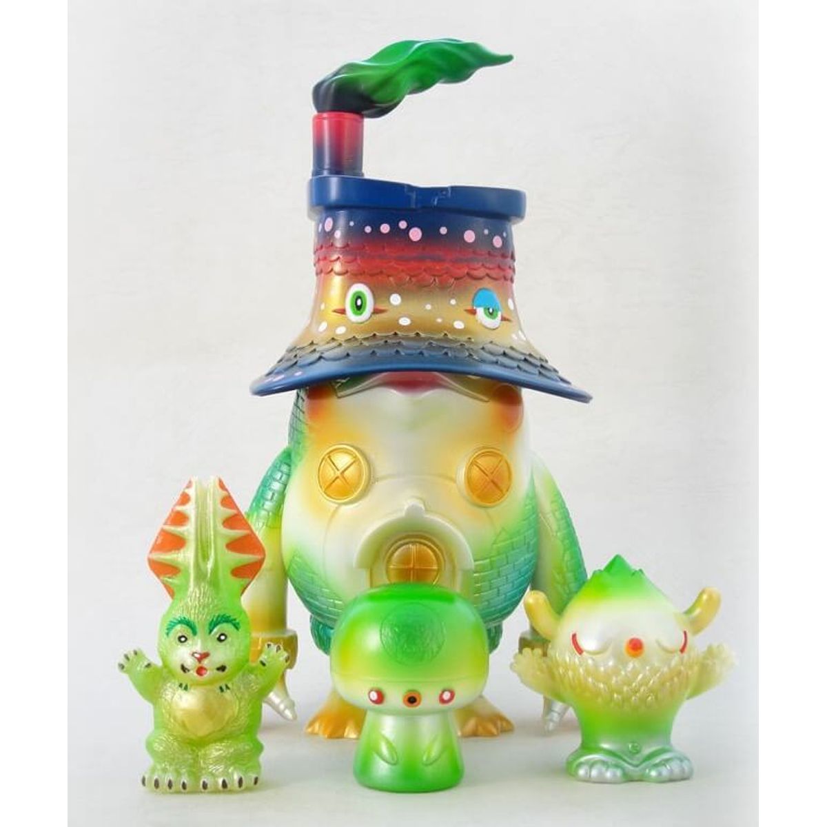 Mount Kobo Kaijindoumei Dream House Monster (Green)